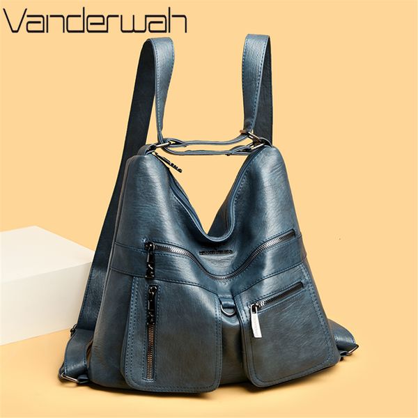 evening bags leather luxury handbag designer multifunction shoulder for travel back pack bolsa feminina 230505
evening bags leather luxury handbag designer multifunction shoulder for travel back pack bolsa feminina 230505