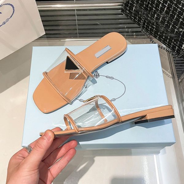 designer womens slippers flat sandals transparent uppers enamelled hardware triangle logo outdoor beach shoes bathroom home casual shoes cla, Black
designer womens slippers flat sandals transparent uppers enamelled hardware triangle logo outdoor beach shoes bathroom home casual shoes cla, Black