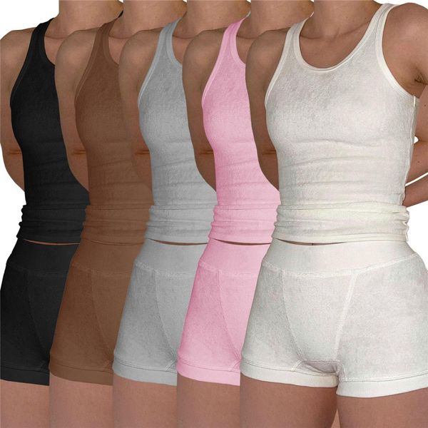 women tracksuits designer 2 piece short pants set sleeveless shorts bodycon lady vest +shorts soprt jogger suit summer clothes bulk wholesa, Gray
women tracksuits designer 2 piece short pants set sleeveless shorts bodycon lady vest +shorts soprt jogger suit summer clothes bulk wholesa, Gray