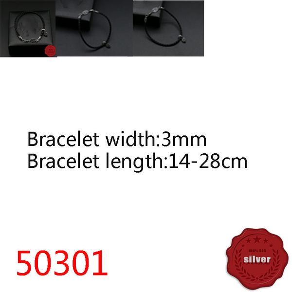 50301 hip hop s925 sterling silver bracelet punk style personalized black leather cord buckle handrope hexagram star letter jewelry couple p, Golden;silver
50301 hip hop s925 sterling silver bracelet punk style personalized black leather cord buckle handrope hexagram star letter jewelry couple p, Golden;silver