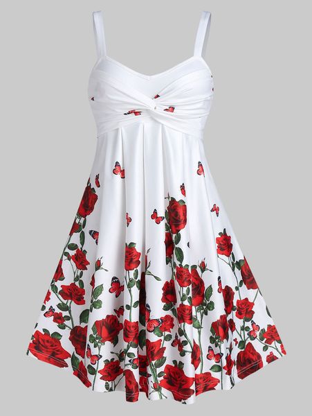 party dresses rose flower print high waist a line summer dress spaghetti strap women mini dress night club party dress casual home dress 230, White;black
party dresses rose flower print high waist a line summer dress spaghetti strap women mini dress night club party dress casual home dress 230, White;black