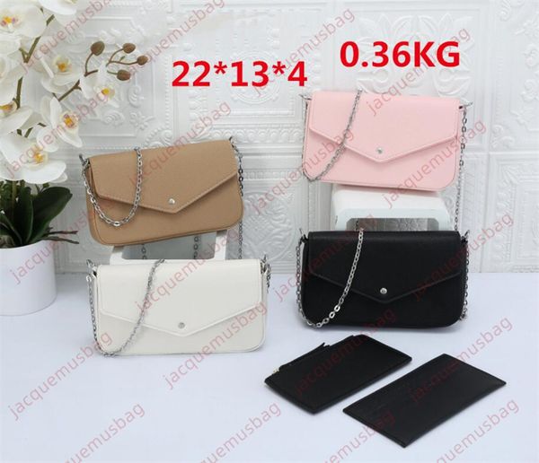 women felicie pochette bags designer 3pc composite bag crossbody shoulder chain handbag leather messenger wallet card holder pouch purses fe
women felicie pochette bags designer 3pc composite bag crossbody shoulder chain handbag leather messenger wallet card holder pouch purses fe