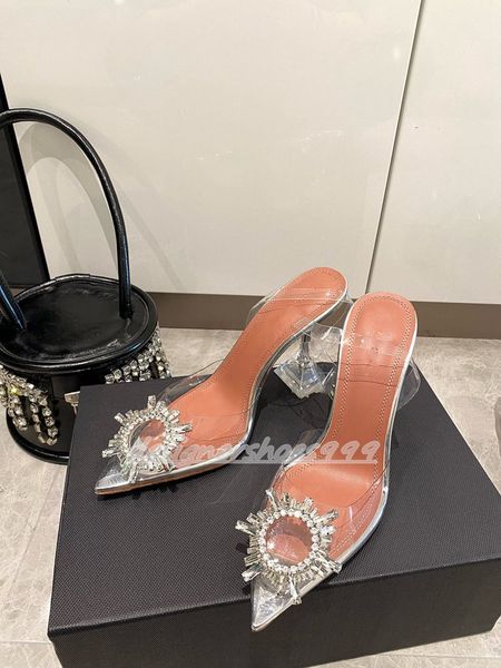 amina muaddi designer womens sandals high heels 10cm diamond chain decoration banquet women shoes silk wedding formal slippers, Black
amina muaddi designer womens sandals high heels 10cm diamond chain decoration banquet women shoes silk wedding formal slippers, Black