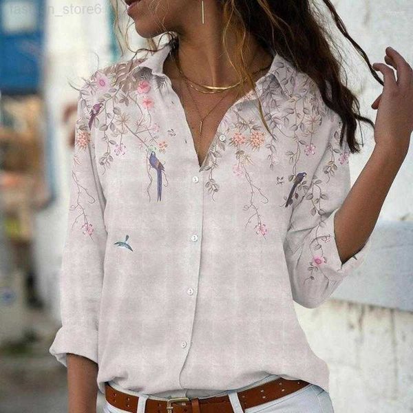 women's blouses fabulous lapel women summer breathable shirt turn-down collar lady t-shirt garment, White
women's blouses fabulous lapel women summer breathable shirt turn-down collar lady t-shirt garment, White