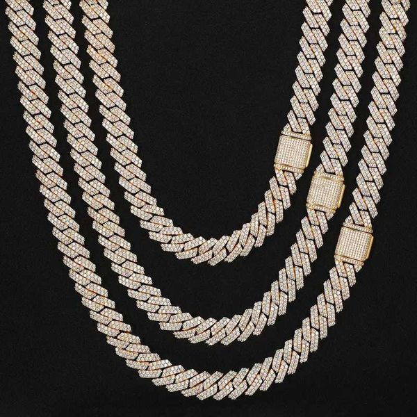 20mm cuban chain real 925 sterling silver hand setting moissanite vvs diamond cuban link chain necklace with box clasp
20mm cuban chain real 925 sterling silver hand setting moissanite vvs diamond cuban link chain necklace with box clasp