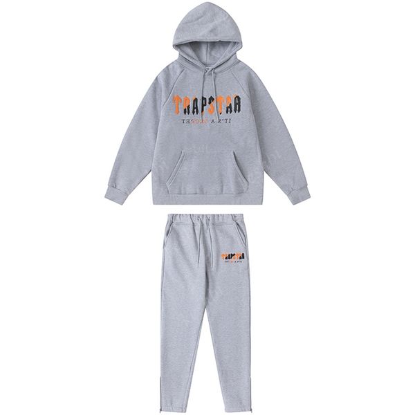 set trapstar tracksuit mens sweater trousers designer hoodies streetwear sweatshirts sports suit embroidery plush letter decoration thick ho, Gray
set trapstar tracksuit mens sweater trousers designer hoodies streetwear sweatshirts sports suit embroidery plush letter decoration thick ho, Gray