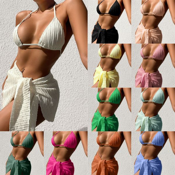 buy one get one selling bikini women's fashion swimsuit stock swimsuit bandage swimsuit pad three-piece set 11 models, White;black
buy one get one selling bikini women's fashion swimsuit stock swimsuit bandage swimsuit pad three-piece set 11 models, White;black