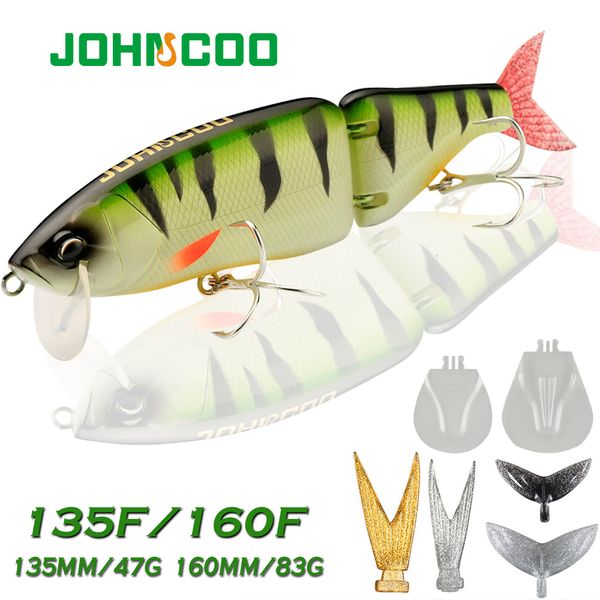 baits lures johncoo swimbait big fishing lure artificial hard bait 135mm 160mm jointed fishing lure for predator wobbler minnow pike 230505
baits lures johncoo swimbait big fishing lure artificial hard bait 135mm 160mm jointed fishing lure for predator wobbler minnow pike 230505