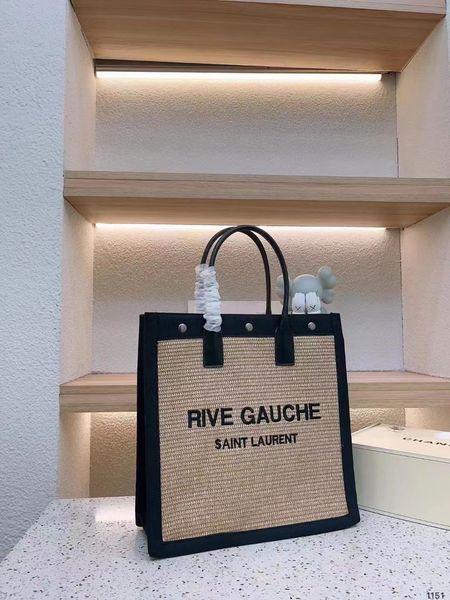 rive gauche woven classic shopping bag women handbags purses designer fashion trend summer beach large tote canvas shoulder bags letter cros
rive gauche woven classic shopping bag women handbags purses designer fashion trend summer beach large tote canvas shoulder bags letter cros