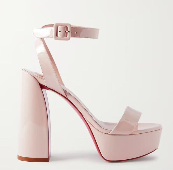 luxury design wedding bride high heel sandal paris reds sole shoes movida sabina sandal platform ankle strap block heels patent leather blac, Black
luxury design wedding bride high heel sandal paris reds sole shoes movida sabina sandal platform ankle strap block heels patent leather blac, Black