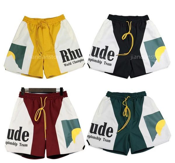 designer rhude men's shorts summer fashion beach pants men street wear red blue black purple mens loose short size s-xl zyeu, White;black
designer rhude men's shorts summer fashion beach pants men street wear red blue black purple mens loose short size s-xl zyeu, White;black