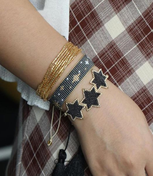 beaded strands yuokiaa star miyuki beaded bracelet for women fashion woven bohemian mexican pulseras beads friendship bracelets t5004222, Black
beaded strands yuokiaa star miyuki beaded bracelet for women fashion woven bohemian mexican pulseras beads friendship bracelets t5004222, Black