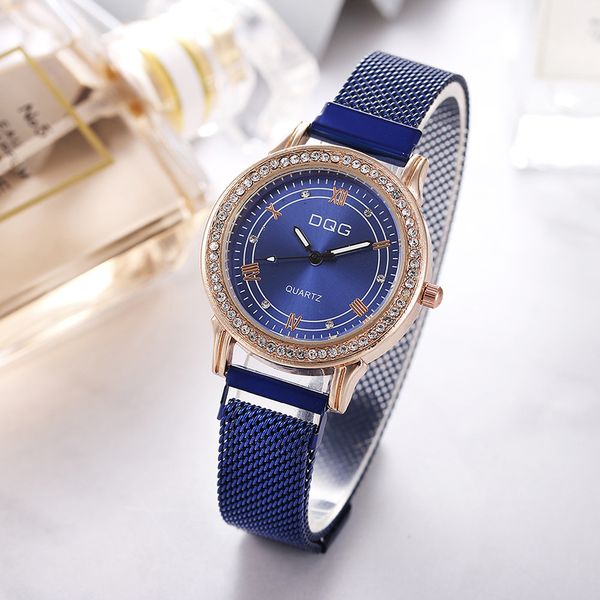 women's watch mens watch diamond rose gold ladies wristwatch magnetic bracelet for women aaa, Slivery;brown
women's watch mens watch diamond rose gold ladies wristwatch magnetic bracelet for women aaa, Slivery;brown