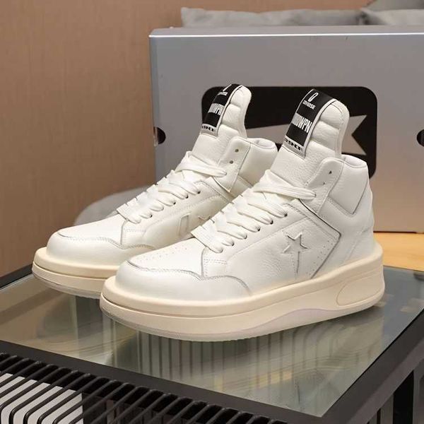 round owens ricks ro ro co branded men's shoes 2023 new versatile genuine leather high black and white thick sole elevated sports and c
round owens ricks ro ro co branded men's shoes 2023 new versatile genuine leather high black and white thick sole elevated sports and c