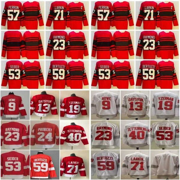 2022 reverse retro hockey jerseys 71 dylan larkin tyler bertuzzi lucas raymond moritz seider zetterberg gordie howe steve yzerman pavel dats, Black;red
2022 reverse retro hockey jerseys 71 dylan larkin tyler bertuzzi lucas raymond moritz seider zetterberg gordie howe steve yzerman pavel dats, Black;red