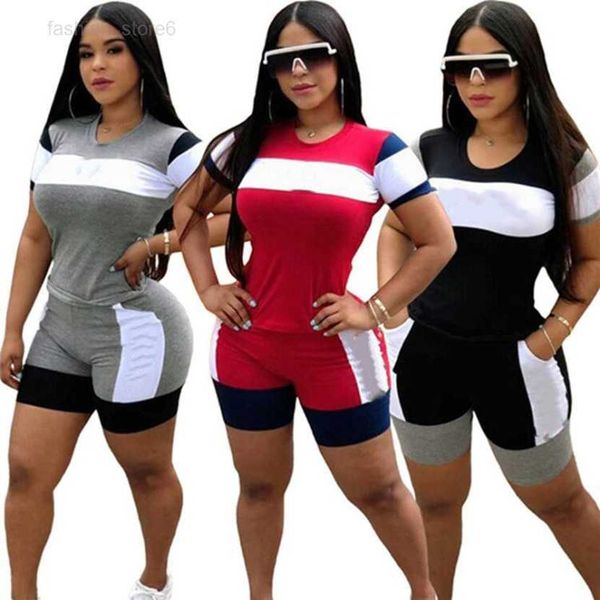 plus size 2xl women summer jogger suit sports two piece set designer outfits short sleeve t-shirt shorts casual letter sportswear 3300, Black;gray
plus size 2xl women summer jogger suit sports two piece set designer outfits short sleeve t-shirt shorts casual letter sportswear 3300, Black;gray