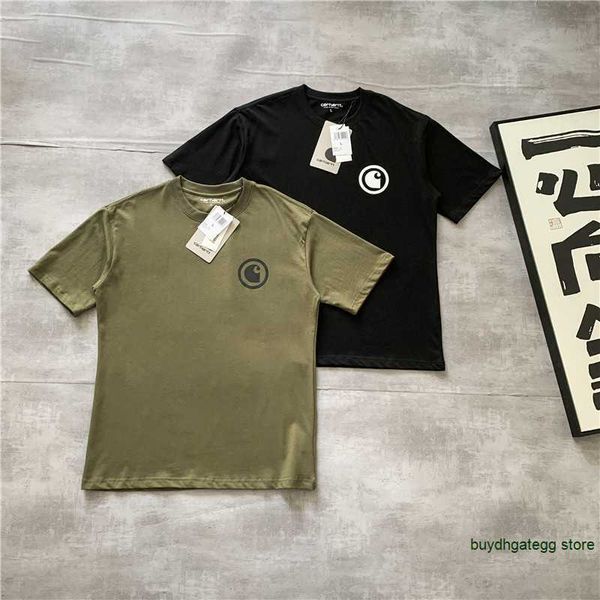 2023 summer new men's and women's t shirt fashion tooling brand carhart military style letter circle back letter short sleeve half, White;black
2023 summer new men's and women's t shirt fashion tooling brand carhart military style letter circle back letter short sleeve half, White;black