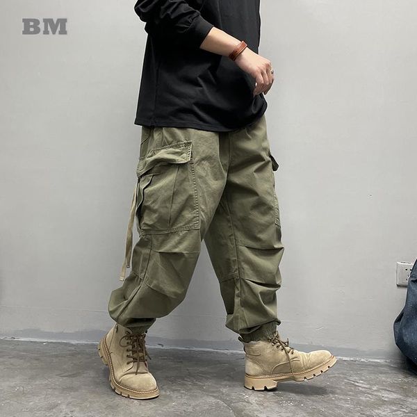 pants american streetwear big pockets casual baggy cargo pants men clothing japanese harajuku tactical harem trousers techwear joggers, Black
pants american streetwear big pockets casual baggy cargo pants men clothing japanese harajuku tactical harem trousers techwear joggers, Black