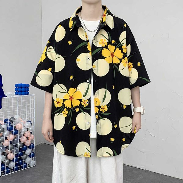 men's casual shirts shirt men's summer thin casual flower shirt 2023 new ice silk short sleeve cardigan versatile clothes, White;black
men's casual shirts shirt men's summer thin casual flower shirt 2023 new ice silk short sleeve cardigan versatile clothes, White;black