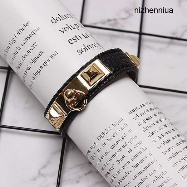 hermm luxury belt net red punk rock narrow edge willow nail leather bracelet for female korean china chic h with rivet chain genuine jewelry, Silver
hermm luxury belt net red punk rock narrow edge willow nail leather bracelet for female korean china chic h with rivet chain genuine jewelry, Silver