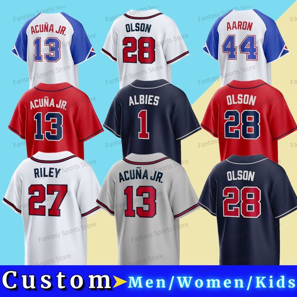2023 13 ronald acuna jr jersey baseball ozzie albies austin riley matt olson jerseys all stitched dansby swanson max fried dale murphy kyle, Blue;black
2023 13 ronald acuna jr jersey baseball ozzie albies austin riley matt olson jerseys all stitched dansby swanson max fried dale murphy kyle, Blue;black