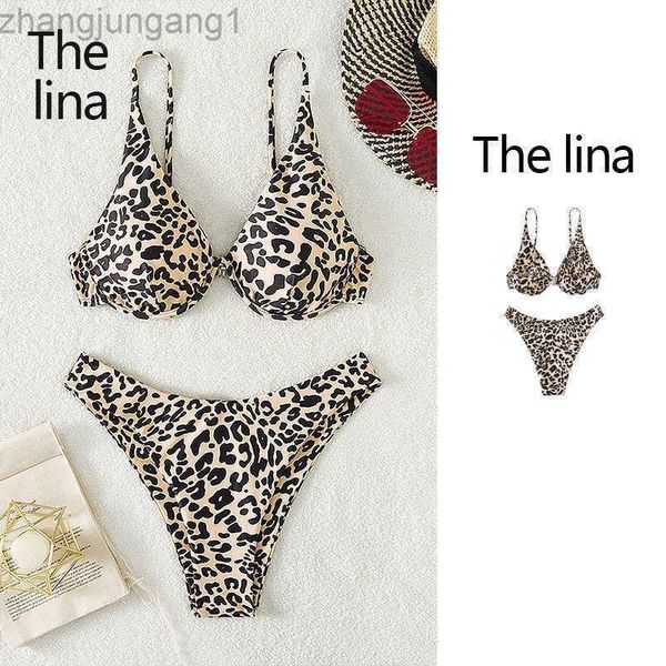 designer bikini 2023 new split two piece set leopard pattern backless high waist bikini swimsuit, White;black
designer bikini 2023 new split two piece set leopard pattern backless high waist bikini swimsuit, White;black