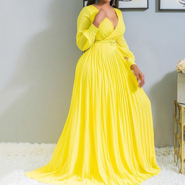 plus size dresses plus size long sleeve dress women autumn v neck yellow high waist female casual loose swing pleated maxi flared dresses 23, Black
plus size dresses plus size long sleeve dress women autumn v neck yellow high waist female casual loose swing pleated maxi flared dresses 23, Black
