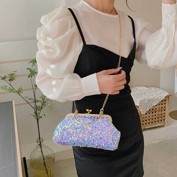 nxy luxury shining sequined handbag fashion design purse praty evening bag female stylish crossbody for women lady clip 230424
nxy luxury shining sequined handbag fashion design purse praty evening bag female stylish crossbody for women lady clip 230424