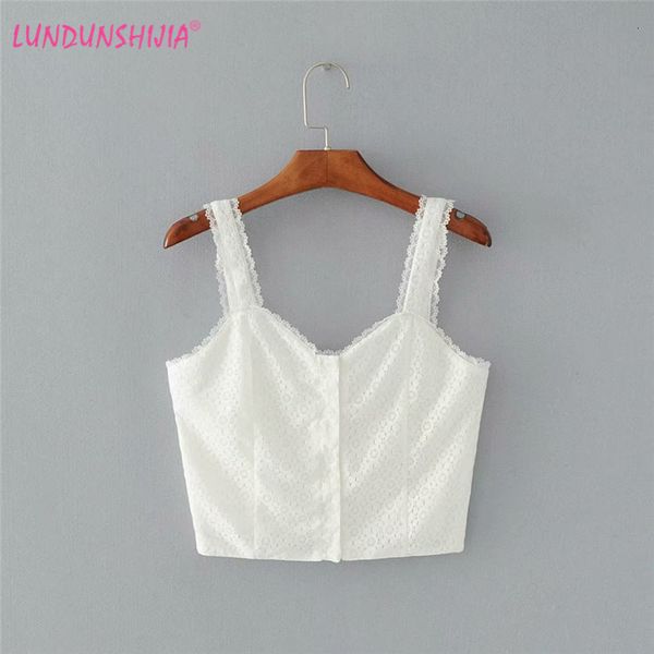 camisoles tanks women short camisole lace hollow out tank female cropped summer strap sleeveless cami tube vest feminino 230506, Black;white
camisoles tanks women short camisole lace hollow out tank female cropped summer strap sleeveless cami tube vest feminino 230506, Black;white