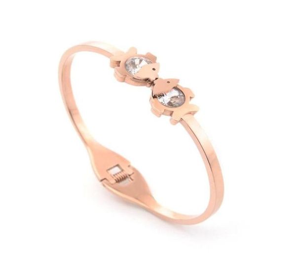 bangle titanium steel personality ornament fashion pisces zircon rose gold bracelet spring opening bracelets for women8996302, Black
bangle titanium steel personality ornament fashion pisces zircon rose gold bracelet spring opening bracelets for women8996302, Black