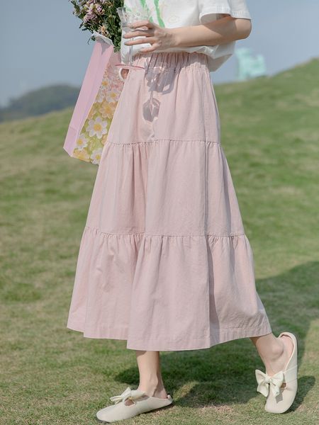 skirts korean fashion pink long skirt women harajuku patchwork elastic high waist a-line skirt preppy style casual loose faldas largas 23050, Black
skirts korean fashion pink long skirt women harajuku patchwork elastic high waist a-line skirt preppy style casual loose faldas largas 23050, Black