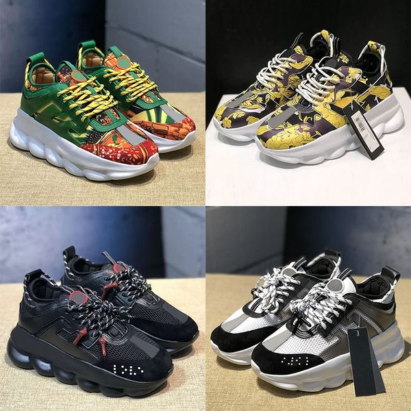 2023 italy shoes chain reaaction sneakers reflective height designer casual shoe triple black white multi-color suede luxury men women desig
2023 italy shoes chain reaaction sneakers reflective height designer casual shoe triple black white multi-color suede luxury men women desig