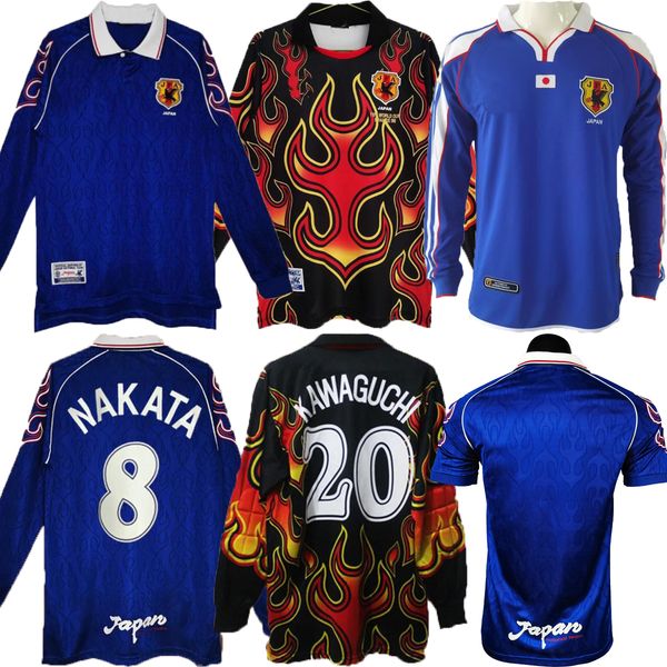 96 98 99 00 01 06 retro version japan soccer jerseys 1996 1998 1994 2006 nanami #9 nakayama long sleeves world cup football shirt, Black;yellow
96 98 99 00 01 06 retro version japan soccer jerseys 1996 1998 1994 2006 nanami #9 nakayama long sleeves world cup football shirt, Black;yellow