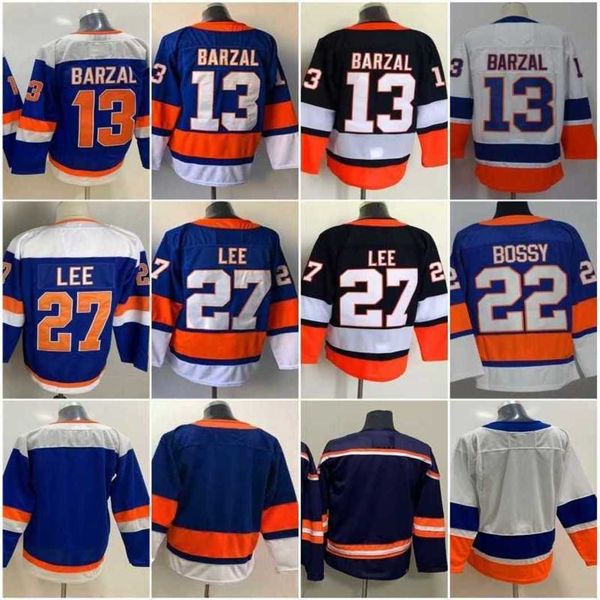 2022 reverse retro hockey jerseys 13 mathew barzal 27 anders lee 22 mike bossy alternate blue mens stitched shirts s-xxxl, Black;red
2022 reverse retro hockey jerseys 13 mathew barzal 27 anders lee 22 mike bossy alternate blue mens stitched shirts s-xxxl, Black;red