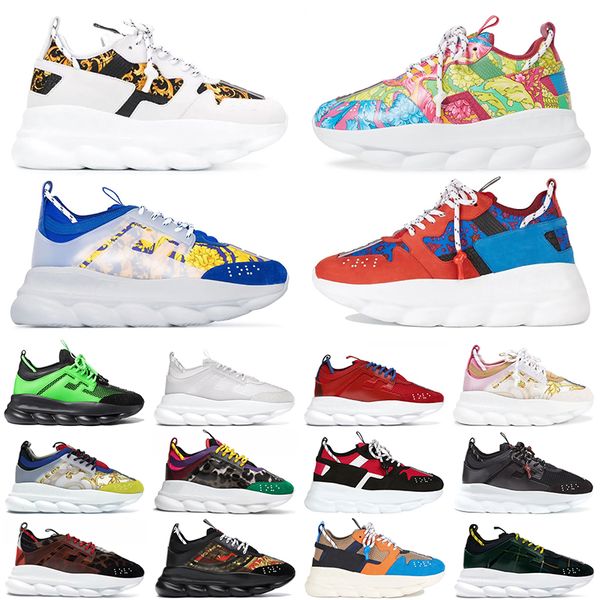 2023 italy chain reaction shoes sneakers reflective height triple black red yellow bluette gold white pink multi-color suede luxury men wome
2023 italy chain reaction shoes sneakers reflective height triple black red yellow bluette gold white pink multi-color suede luxury men wome