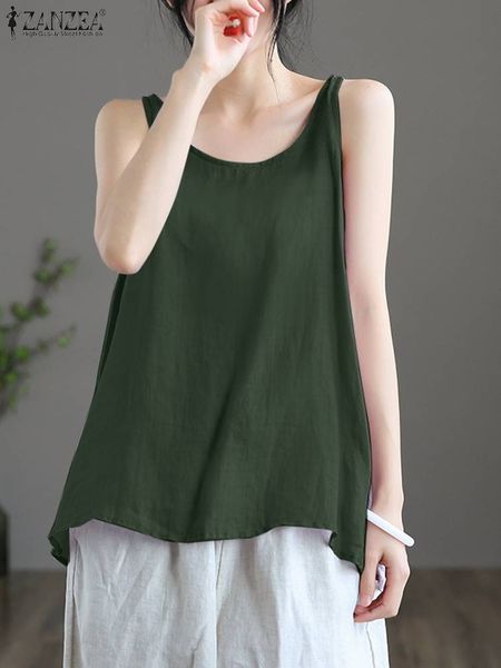 camisoles tanks zanzea summer fashion tank o-neck sleeveless solid color tunic camisole casual beach holiday vest blouse women loose shirt, Black;white
camisoles tanks zanzea summer fashion tank o-neck sleeveless solid color tunic camisole casual beach holiday vest blouse women loose shirt, Black;white