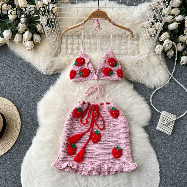 two piece dress gagaok summer travel set fashion threedimensional backless flower hanging neck vest bodycon skirt suit 230505, White
two piece dress gagaok summer travel set fashion threedimensional backless flower hanging neck vest bodycon skirt suit 230505, White