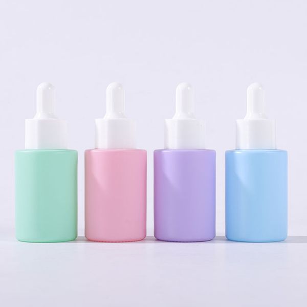 100pcs/lot 30ml colorful glass essential oil liquid thickened glass dropper bottle with flat shoulder glass bottle
100pcs/lot 30ml colorful glass essential oil liquid thickened glass dropper bottle with flat shoulder glass bottle