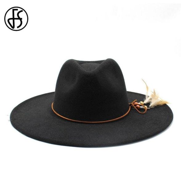 wide brim hats fs british style winter 95cm hat solid big wool black fedoras cap men women panama jazz sombreros de hombre9951382, Blue;gray
wide brim hats fs british style winter 95cm hat solid big wool black fedoras cap men women panama jazz sombreros de hombre9951382, Blue;gray