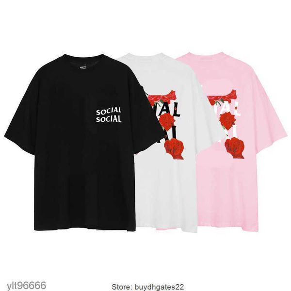 street fashion brand assc men's t shirt anti soclal club rose letters printed t-shirt trend short-sleeved couple, White;black
street fashion brand assc men's t shirt anti soclal club rose letters printed t-shirt trend short-sleeved couple, White;black