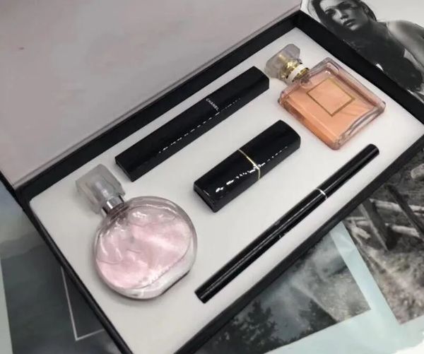 parfum designer perfume lady cologne makeup set 15ml perfume lipsticks eyeliner mascara 5pcs with box lips cosmetics kit
parfum designer perfume lady cologne makeup set 15ml perfume lipsticks eyeliner mascara 5pcs with box lips cosmetics kit