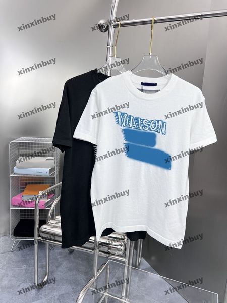 xinxinbuy men designer tee t shirt 23ss knitted maison 1854 letter jacquard short sleeve cotton women black white xs-xl, Black;brown
xinxinbuy men designer tee t shirt 23ss knitted maison 1854 letter jacquard short sleeve cotton women black white xs-xl, Black;brown