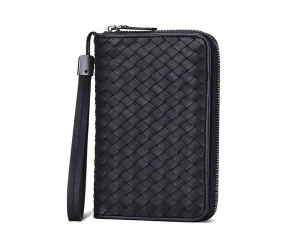 woven wallet men women sheepskin leather money bag male vintage long multi card mobile phone full zipper check clip hand bag9711562, Black
woven wallet men women sheepskin leather money bag male vintage long multi card mobile phone full zipper check clip hand bag9711562, Black