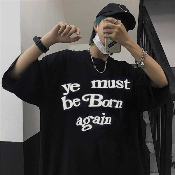 mens shirts womens t shirt ye must be born again shirts y2k cotton casual crewneck letter pint graphic tees kanyes cpfm casual shirts oversi, White;black
mens shirts womens t shirt ye must be born again shirts y2k cotton casual crewneck letter pint graphic tees kanyes cpfm casual shirts oversi, White;black