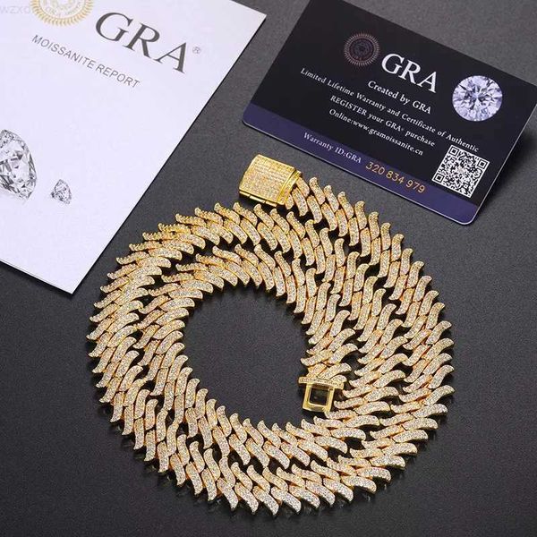 luxury rapper jewelry 16mm sterling 925 sliver vvs moissanite diamond iced out custom cuban link chain bracelet necklace, Silver
luxury rapper jewelry 16mm sterling 925 sliver vvs moissanite diamond iced out custom cuban link chain bracelet necklace, Silver