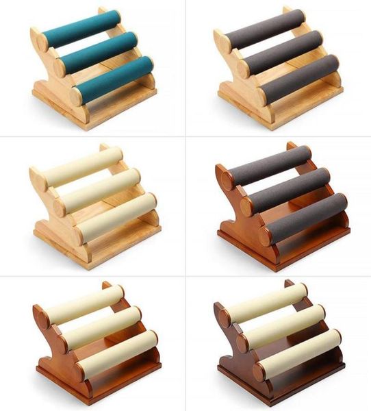 jewelry pouches bags display stand solid wood bracelet storage rack detachable ladder7895939, Pink;blue
jewelry pouches bags display stand solid wood bracelet storage rack detachable ladder7895939, Pink;blue