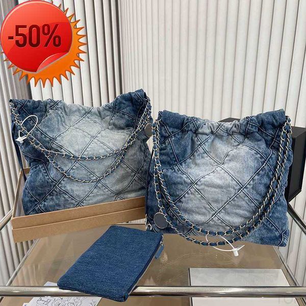 channel 22 denim grand shopping bag tote travel designer woman sling body most expensive handbag with silve
channel 22 denim grand shopping bag tote travel designer woman sling body most expensive handbag with silve