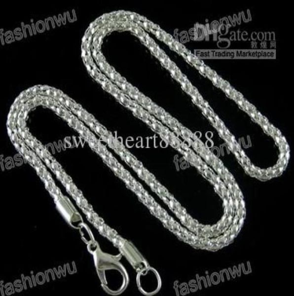 2017 sell 120pcslot str 24mm silver plated corn chain necklace necklaces pendants chains4228521
2017 sell 120pcslot str 24mm silver plated corn chain necklace necklaces pendants chains4228521