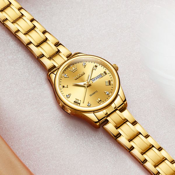 women s watches olevs classic women watch luxury diamond gold wristwatch waterproof stainless steel ladies luminous calendar date female 230, Slivery;golden
women s watches olevs classic women watch luxury diamond gold wristwatch waterproof stainless steel ladies luminous calendar date female 230, Slivery;golden