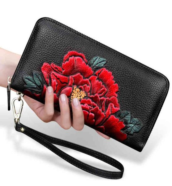 fashion genuine wallet woman luxury long floral leather clutch purse multi credit card cowhide money clip2186776, Black
fashion genuine wallet woman luxury long floral leather clutch purse multi credit card cowhide money clip2186776, Black